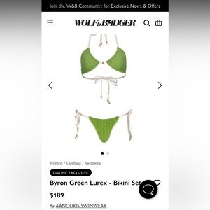 Brand new sparkle swim bikini Brand new